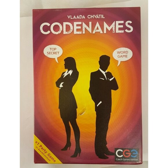 Vlaada Chvatil Codenames Top Secret Word Card Board Game Czech Games Edition - Picture 1 of 9